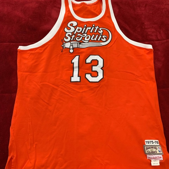 Mitchell & Ness Other - Moses Malone St. Louis Spirits ABA Authentic Mitchell & Ness Jersey